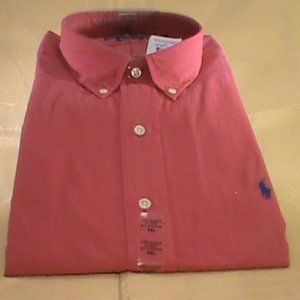 NWT Ralph Lauren XXL Burnt Orange Shirt